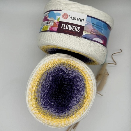 Пряжа Yarn art Flowers 307