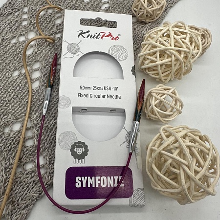 Спицы для вязания Спицы круговые Symfonie 25cm №5.0