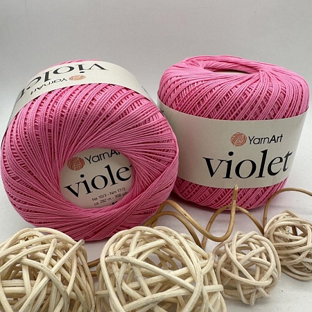 Пряжа Violet 5001 розовый