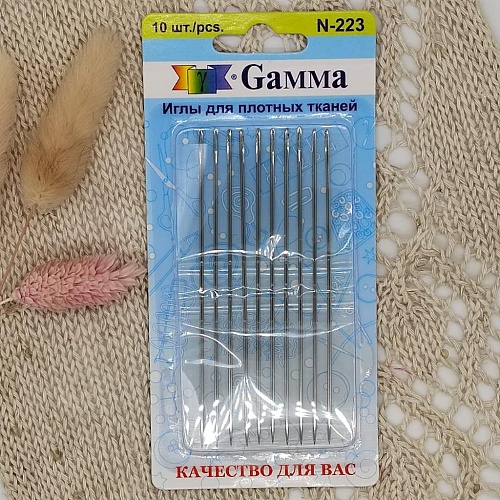 Принадлежности для шитья и рукоделия иглы для плотных тканей