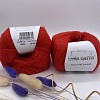 Пряжа Lana Gatto SILK MOHAIR 6024 красный
