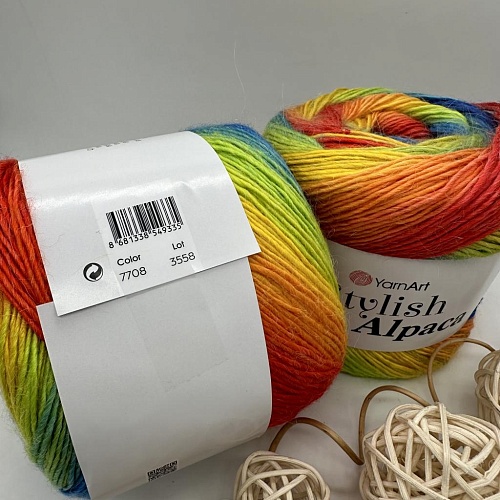 Пряжа Stylish Alpaca 7708