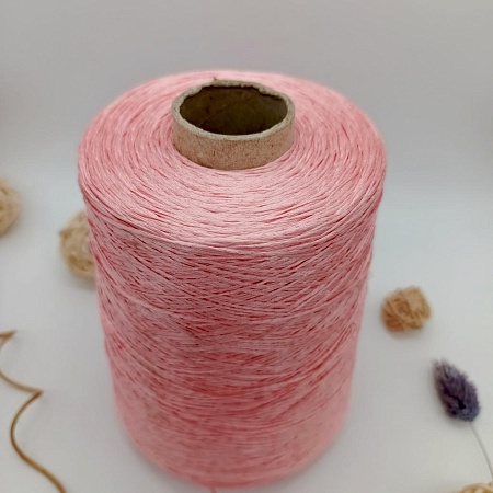 Пряжа в бобинах Seta SCHAPE (цвет &quot;нежный персик&quot; персиково-розовый )