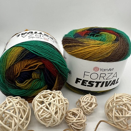 Пряжа Forza Festival 2912