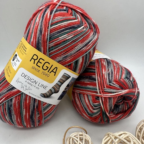 Пряжа Regia Design Line 4-fadig 03760 сад