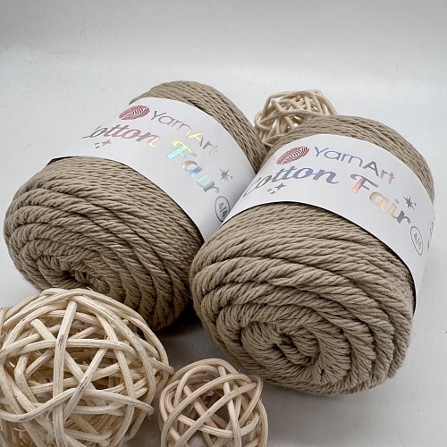 Пряжа Cotton fair 4/4