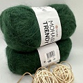 Пряжа Mohair trendy 108 тем зеленый