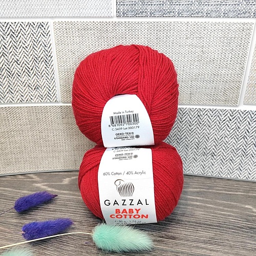 Пряжа Baby Cotton 3439