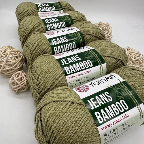 Пряжа YarnArt Jeans bamboo