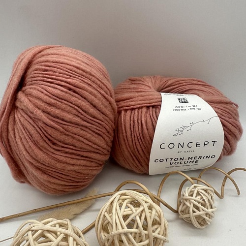 Пряжа Concept Cotton Merino Volume (хлопок, шерсть) 202