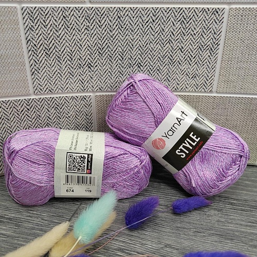 Пряжа YarnArt Style 674