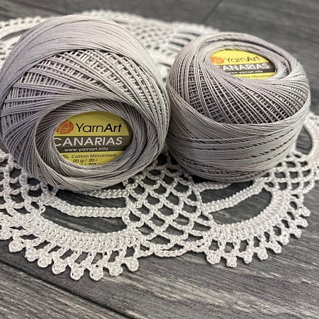 Пряжа Canarias 4920 серебро