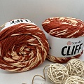 Пряжа Cliff 8311 персик - терракот