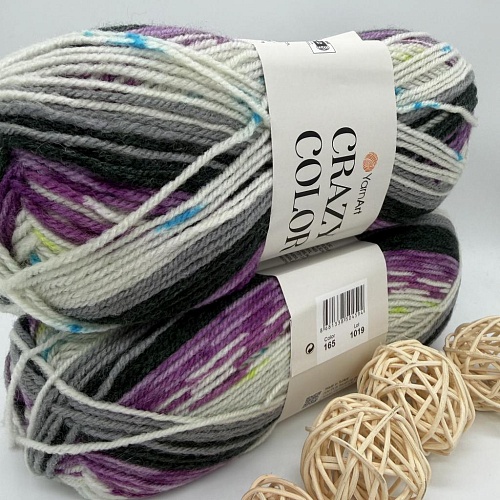 Пряжа Crazy Color 165
