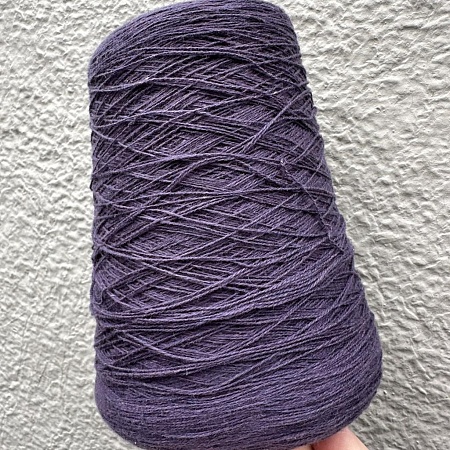 Пряжа в бобинах Cashmere 2/28 слива Цена за 10гр