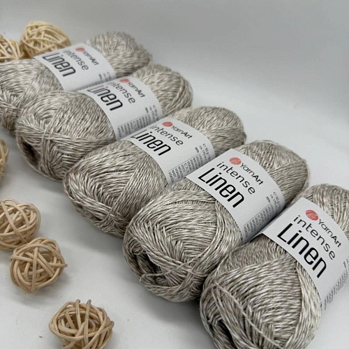 Пряжа Intense Linen 4100
