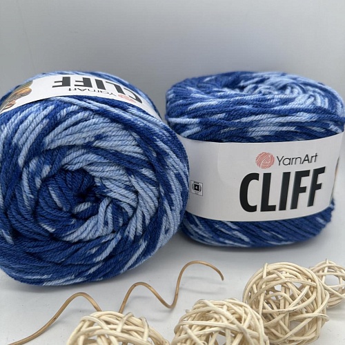 Пряжа Cliff 8306 синий