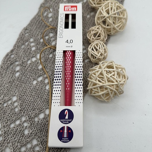 Крючки для вязания 218485 Крючок для вязания Ergonomics 4мм/16см