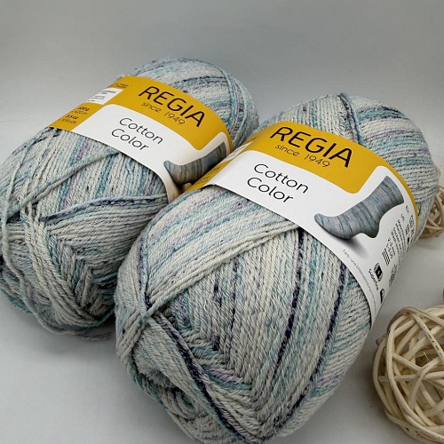 Пряжа Regia Cotton Color Summer Breeze 02476