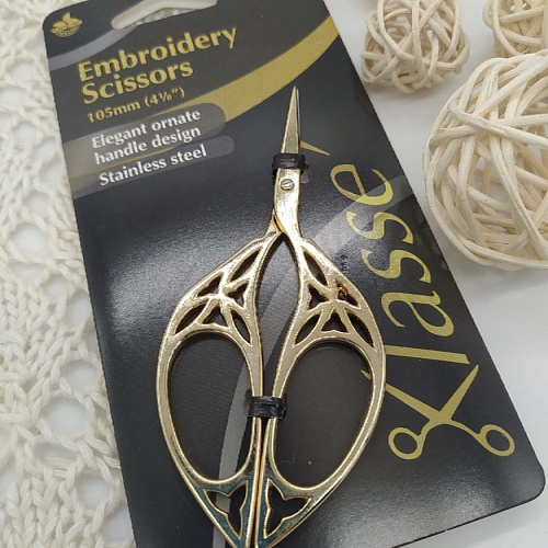 Аксессуары для шитья Ножницы 10,5см (фигурные ручки)