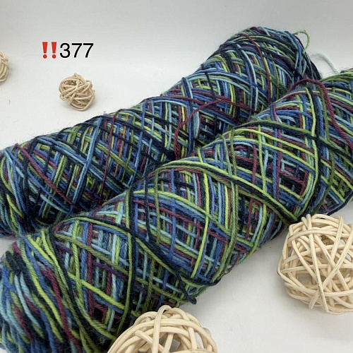 Пряжа в бобинах Arcobaleno (аркобалено) мини №377