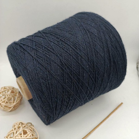 Пряжа в бобинах Silver Plus темно-синий