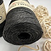Пряжа Пряжа для вязания рафия крученая Papiro Twisted 1309 горький шоколад
