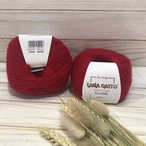 Пряжа CLASS 12246 красный