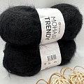 Пряжа MOHAIR TRENDY102 черный