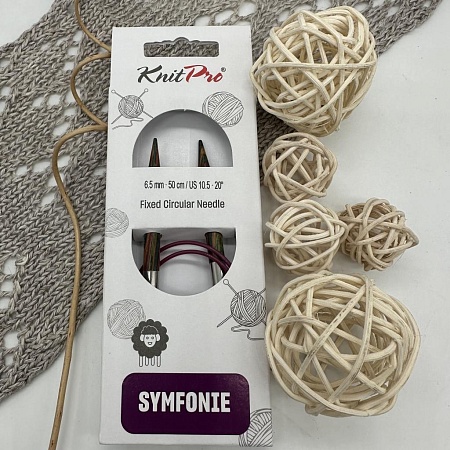 Спицы для вязания Спицы круговые Symfonie 50 cm №6.50