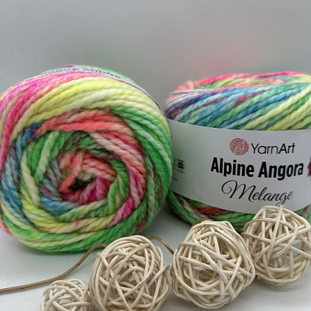 Пряжа Alpine Angora Melange 6416