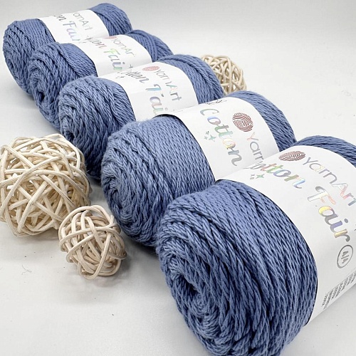 Пряжа Cotton fair 4/4