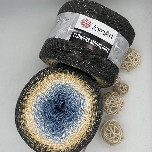 Пряжа FLOWERS MOONLIGHT 3287