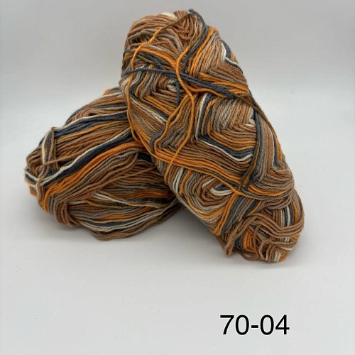 Пряжа в бобинах Arcobaleno (аркобалено) Цвет № 70-04