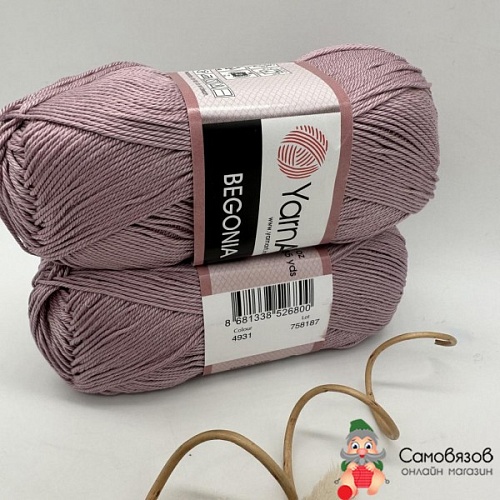 Пряжа YarnArt Begonia 4931