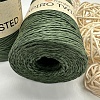 Пряжа Пряжа для вязания рафия крученая Papiro Twisted 1312 болотный