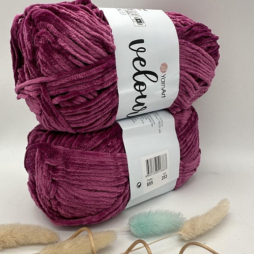 Пряжа Velour 855