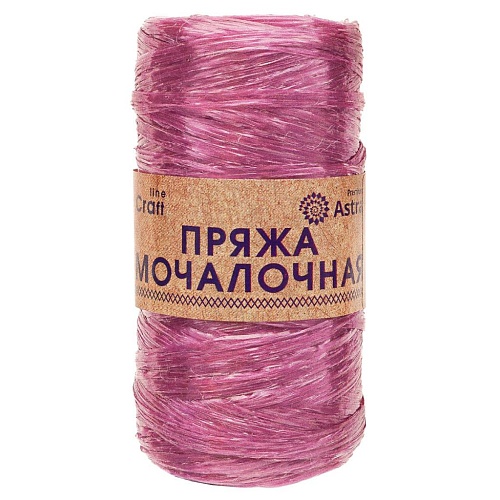 Пряжа Astra Premium Мочалочная (баклажан)