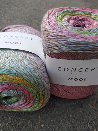 Пряжа Mooi (лен, лиоцелл) 100