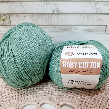 Пряжа YarnArt Baby cotton 439