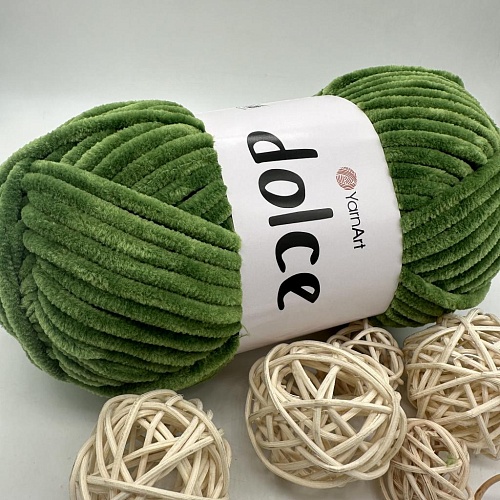 Пряжа YarnArt Dolce 797 зеленый