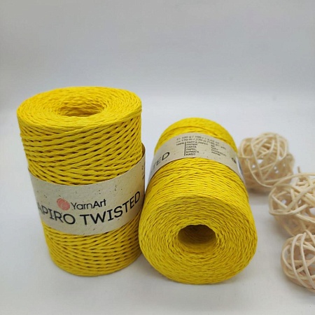 Пряжа для вязания рафия крученая Papiro Twisted 1319