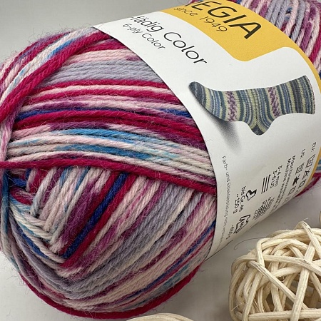Пряжа Regia 6 - fadig Color 06050