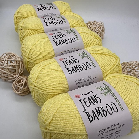 Пряжа YarnArt Jeans bamboo