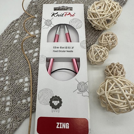 Спицы спицы круговые Zing 60 cm №6,5