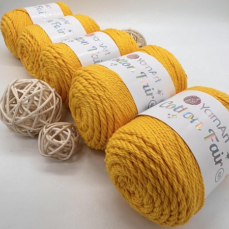 Пряжа Cotton fair 4/4