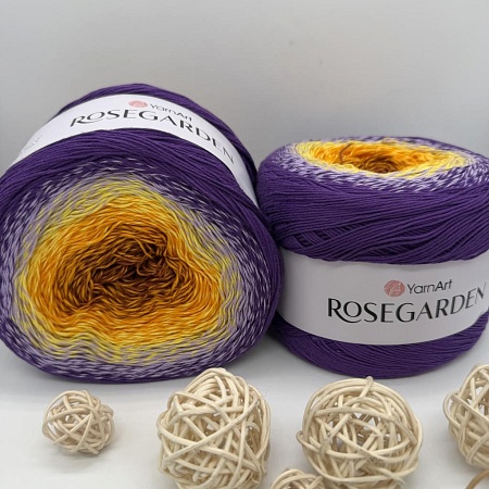 Пряжа Yarn art Rosegarden 338