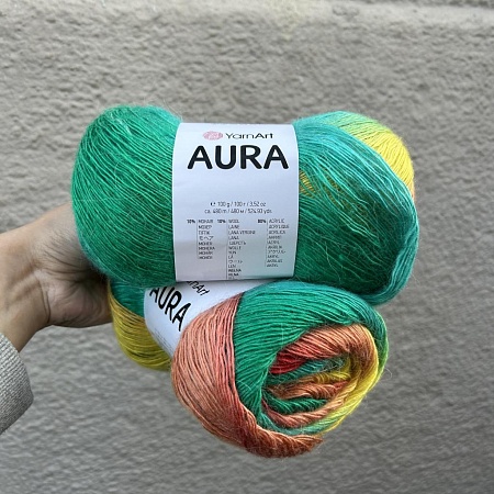 Пряжа YarnArt Aura