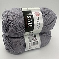 Пряжа Style 667 т.серебро