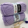 Пряжа Jeans plus 89 св сирень